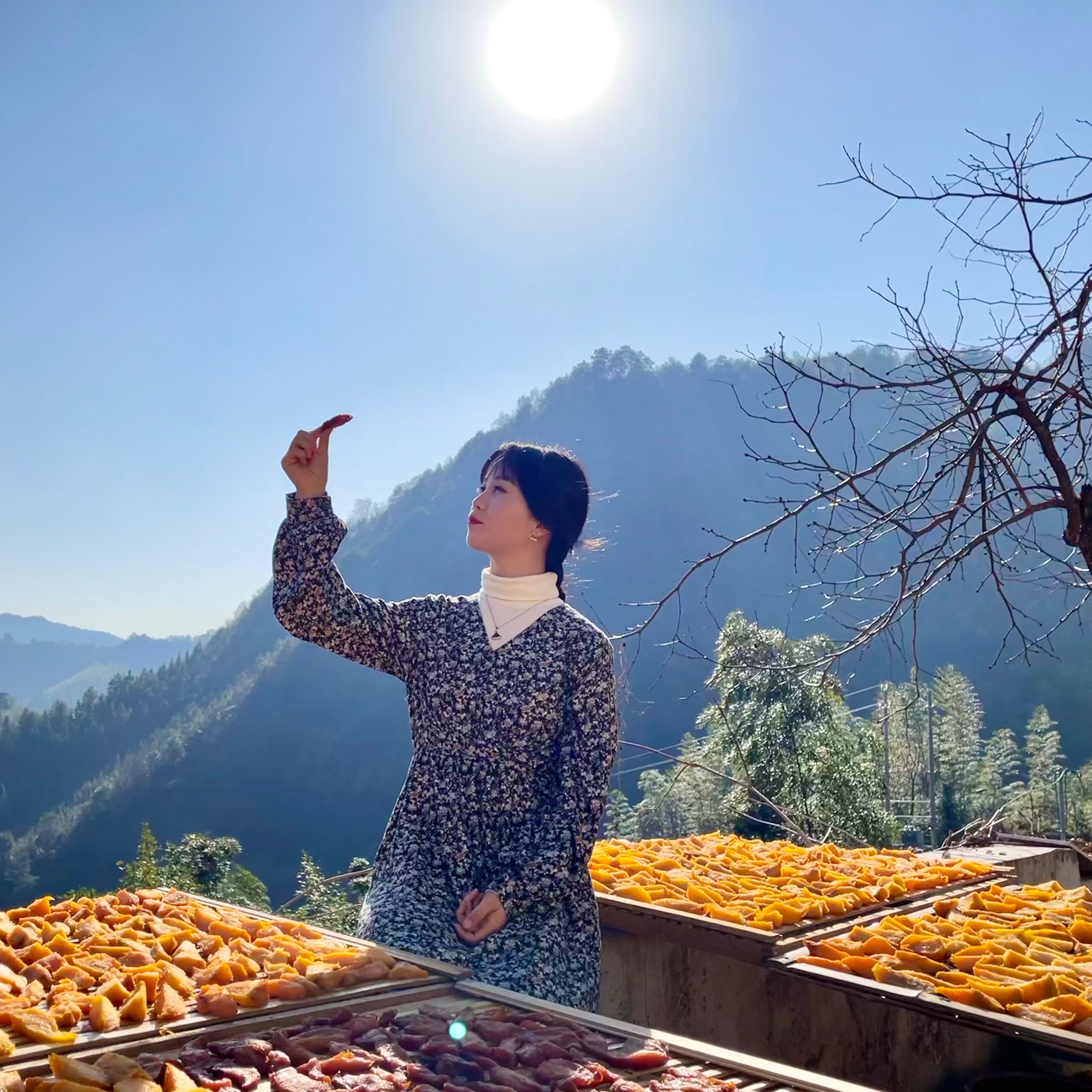 超划算高山红薯干不加糖番薯干倒蒸无添加农家炭火烘烤软糯香甜