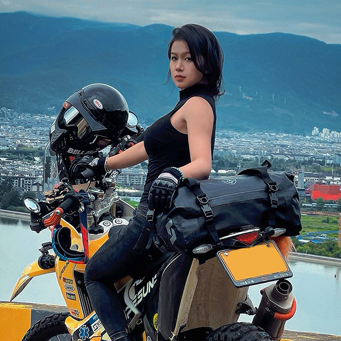 duhan/杜汉摩托车摩旅装备长短途防水包骑行后座包行李包驮包尾包