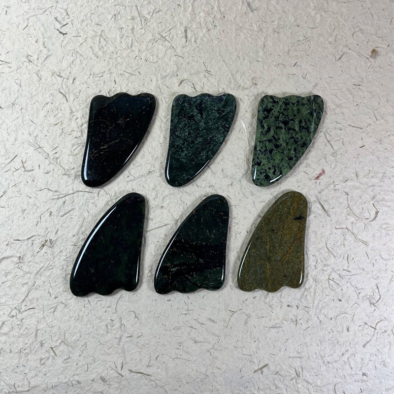 药王石纯天然手工刮痧板正宗西藏高冰金花按摩藏玉精品