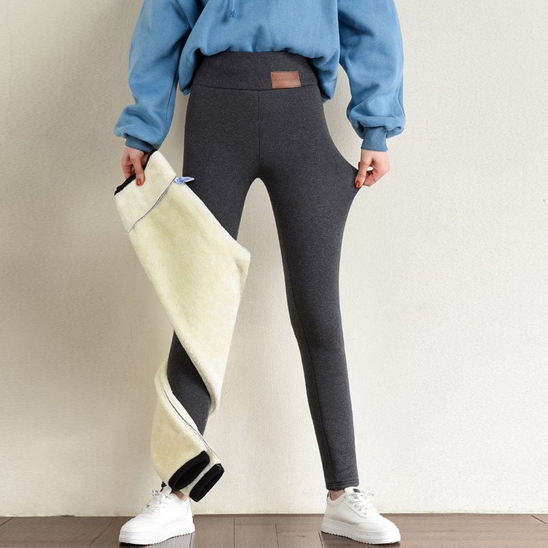 超厚打底裤女冬特厚一体裤高腰显瘦加绒加厚棉裤女外穿保暖秋冬