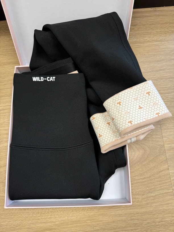 小猫加厚芭比裤打底裤，字母打底裤