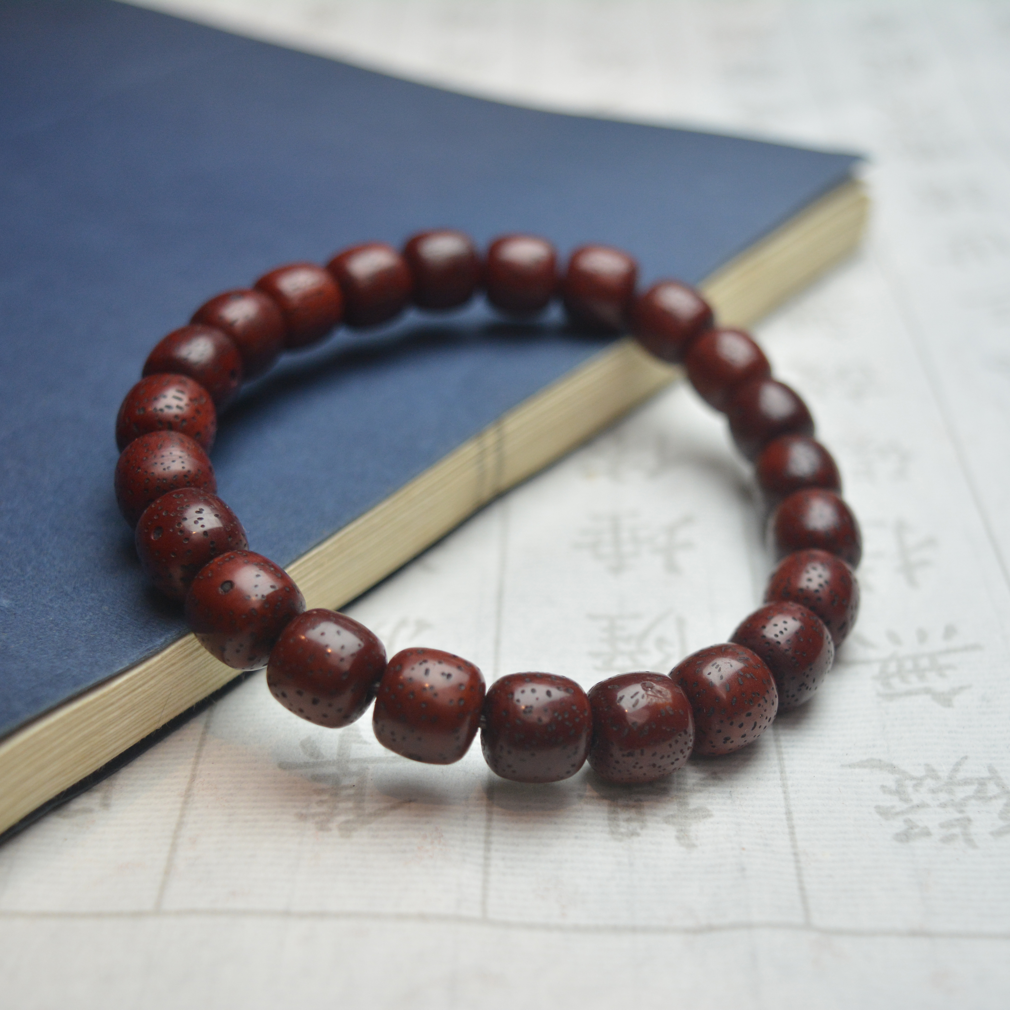 【禧越珠宝】星月菩提紫檀贡单圈多圈