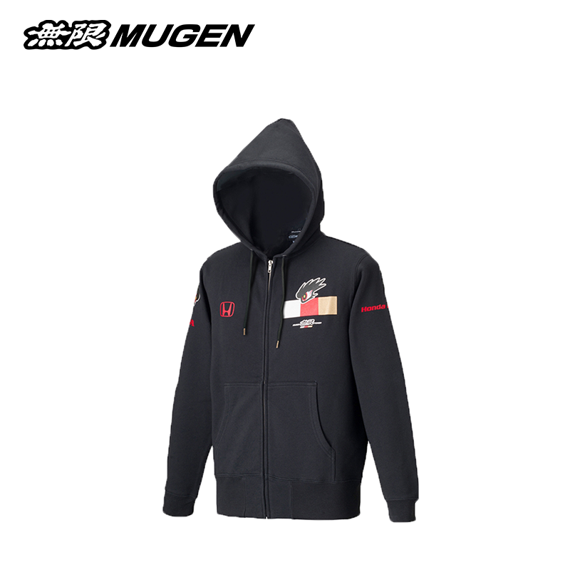 無限MUGEN印花卫衣赛车运动风格连帽运动衫外套無限周边生活精品