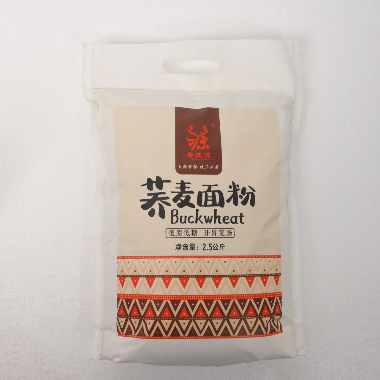 甘肃原产地寿鹿源荞麦面粉饺子馄饨必备筋道耐煮不糊口感纯正