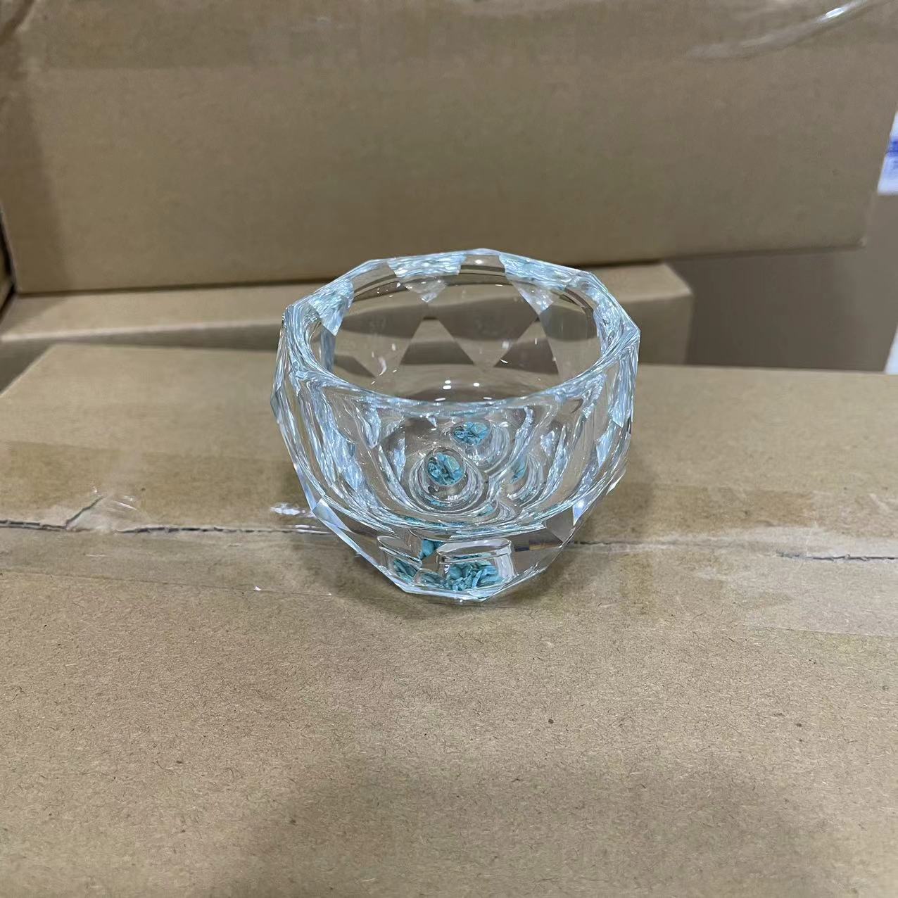 松石绿高硼硅玻璃单杯