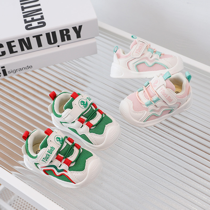 YDuck Bieb2024儿童学步鞋男女童运动鞋2024秋季新款透气软底防滑