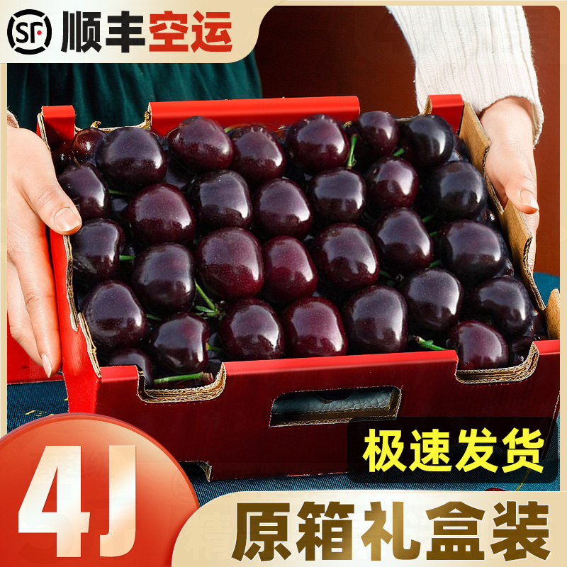 智利进口车厘子J-5J级孕妇新鲜水果原箱顺丰海运内附果径卡