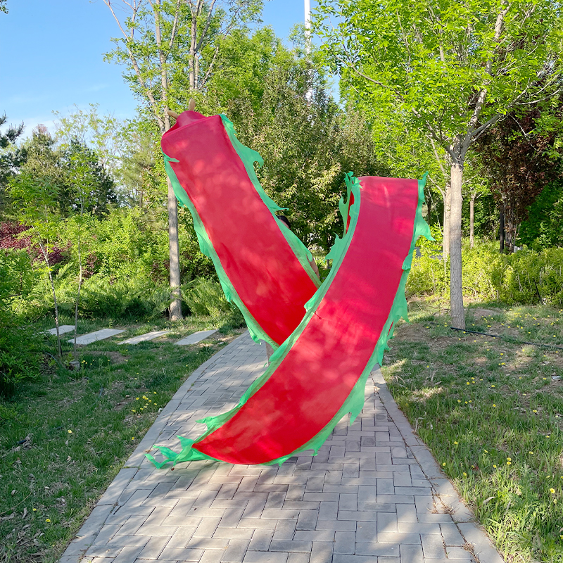 直播专属福利款健身龙彩绸绸缎加厚可水洗彩带龙不锈钢龙头四件套