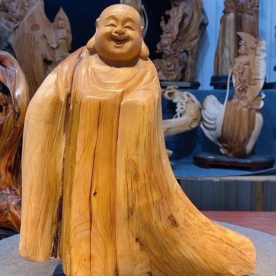 柏木（崖柏）根雕摆件