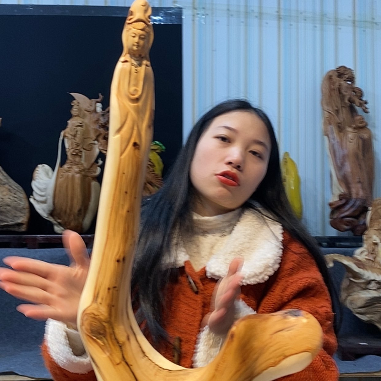 【闪购商品】崖柏根雕