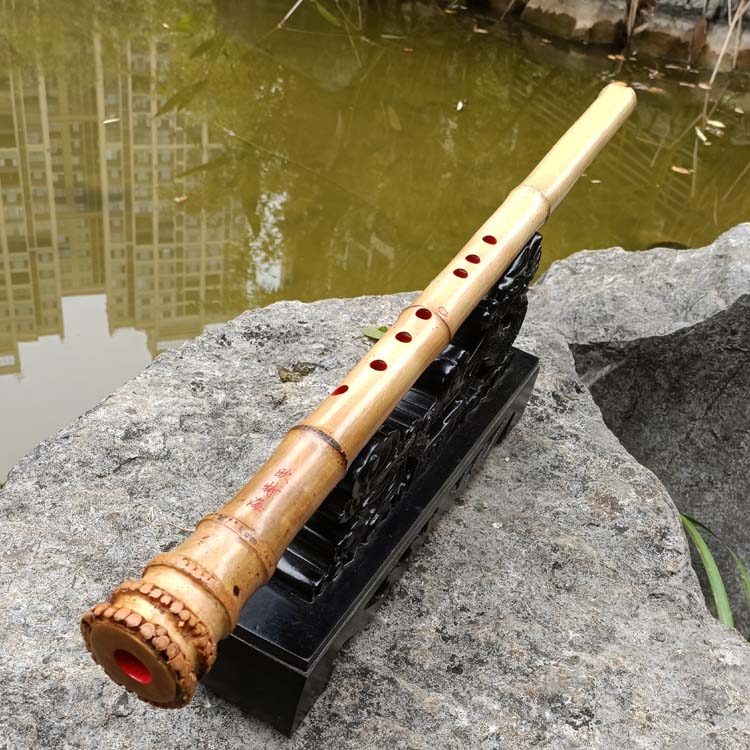 欧特海石竹南箫六八孔专业演奏萧大头竹根箫乐器大头初学南箫