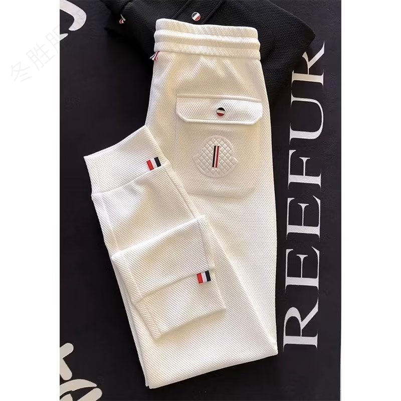 【小扬哥推荐】裤子秋冬男士高档卫裤网红百搭小脚哈伦男裤潮牌时尚