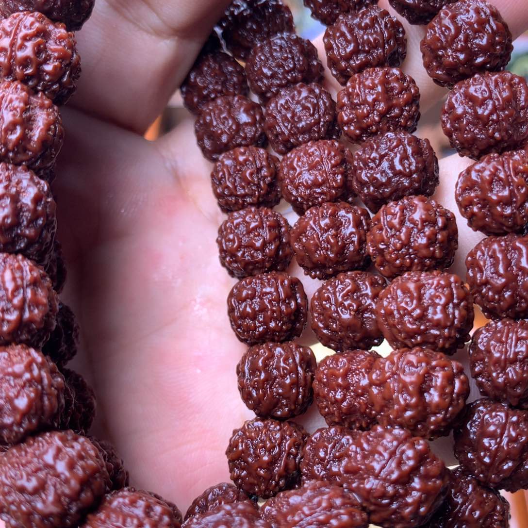 金刚菩提手串黑*子精品树祖平细大手持12.50mm