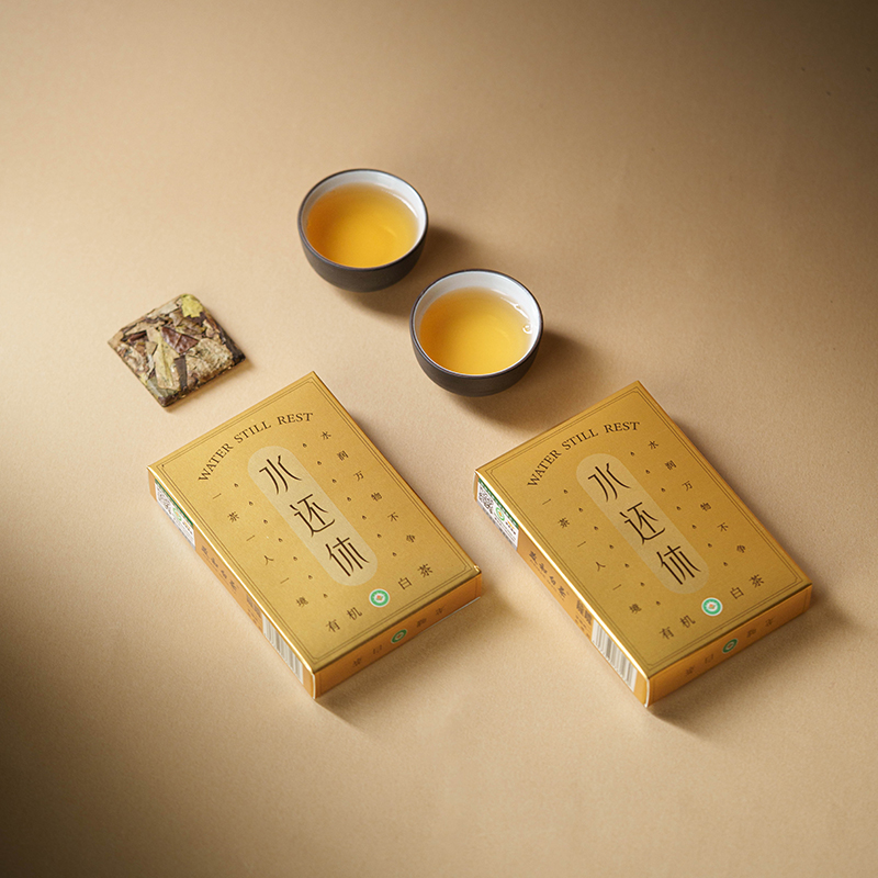 龍嘘水还休有机白茶紧压寿眉20g*5