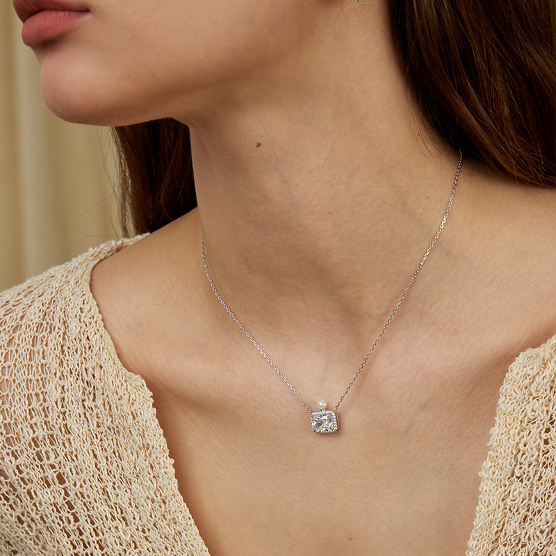 铜合金项链 ARSIS香水瓶项链女时尚轻奢精致饰品原创设计百搭