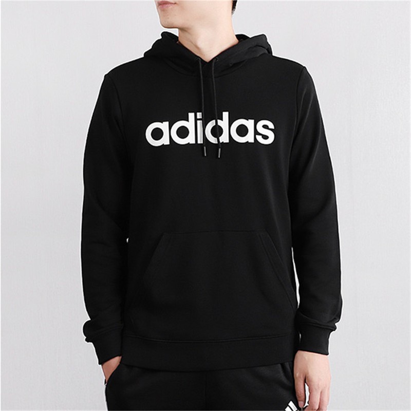 阿迪达斯（adidas）男装卫衣帽跑步训练休闲舒适运动套头衫EI4739