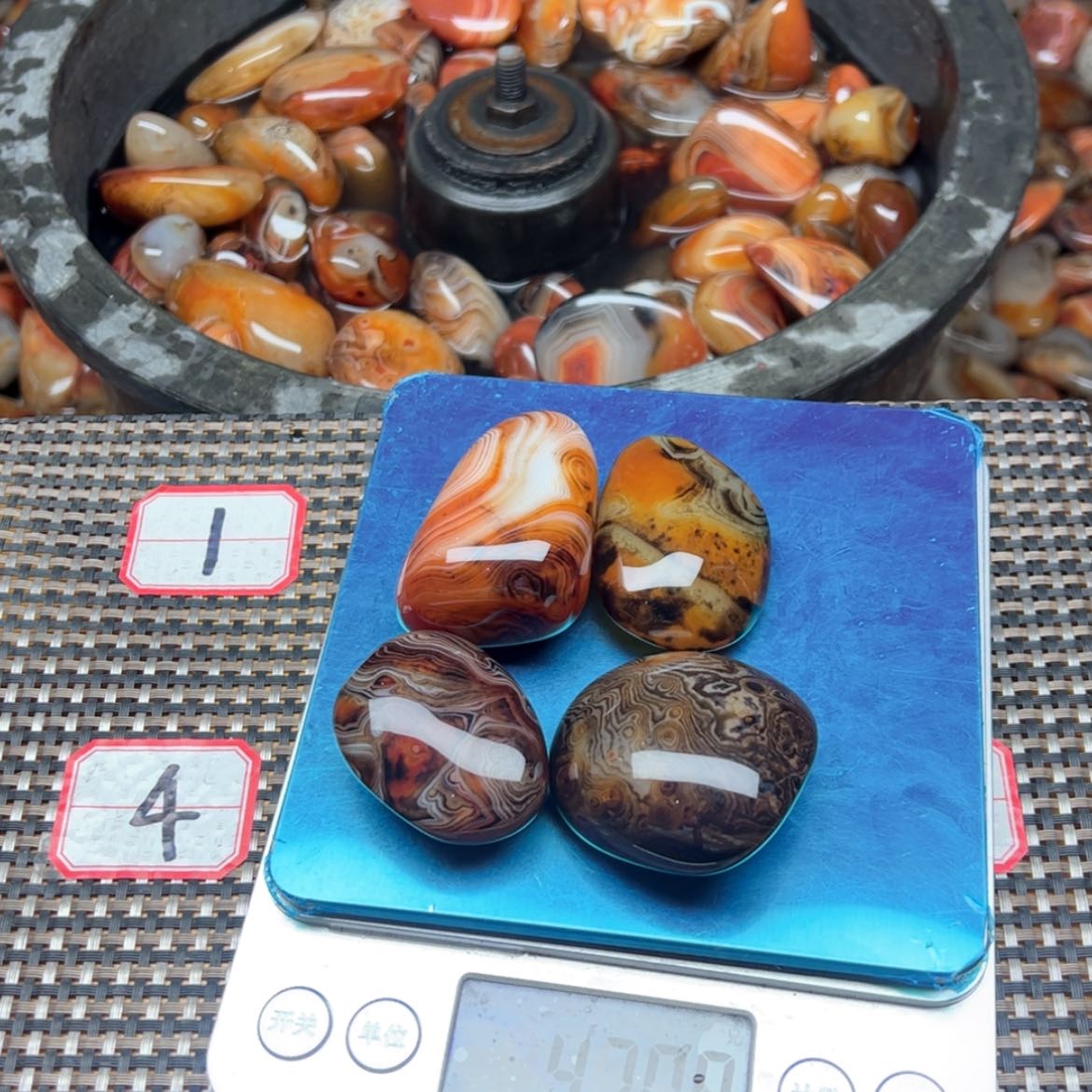 【闪购商品】玛瑙/玉髓珠宝奇石未镶嵌天**流