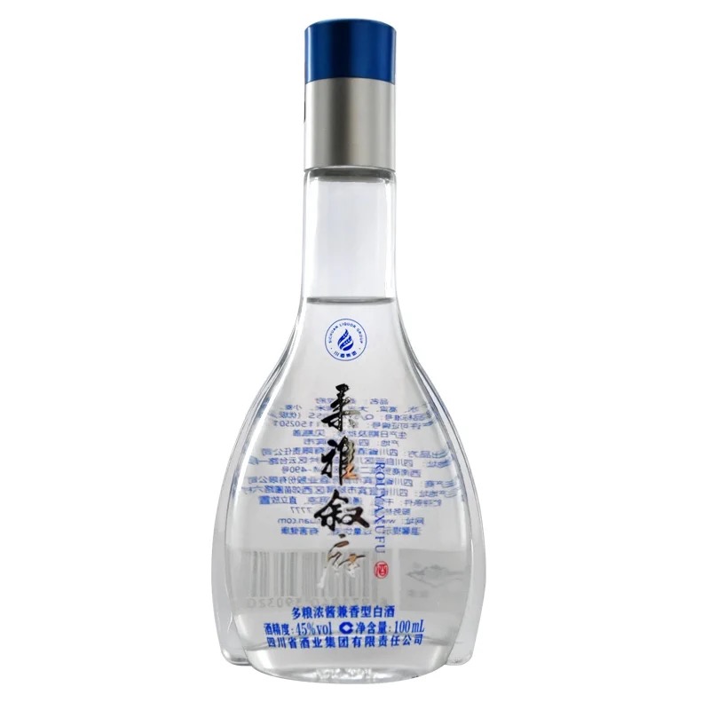 叙府柔雅叙府小酒一瓶45度100ml