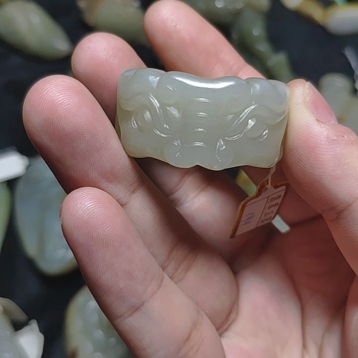 【闪购商品】和田玉戒指未镶嵌君*