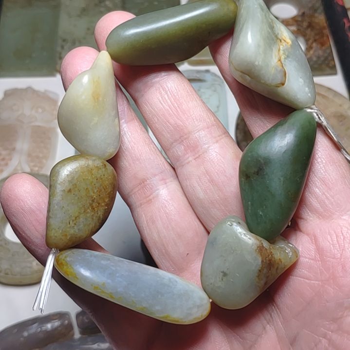 【闪购商品】和田玉手链未镶嵌8**肌