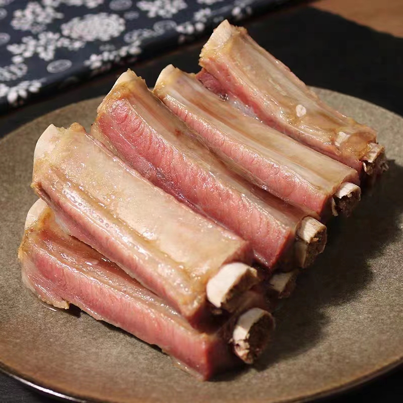 农味赞1风干排骨湖北荆门特产 腊排 排骨 自然风干 咸香味500g