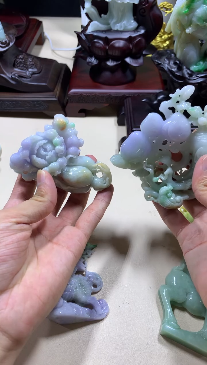 【闪购商品】翡翠摆件未镶嵌翡翠摆件