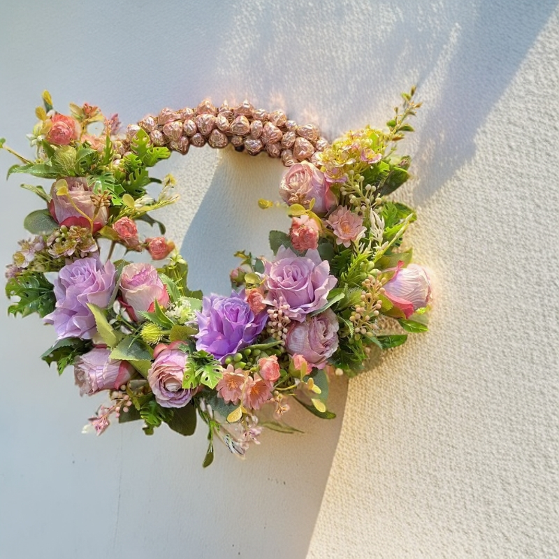 娜妃花艺门挂花艺