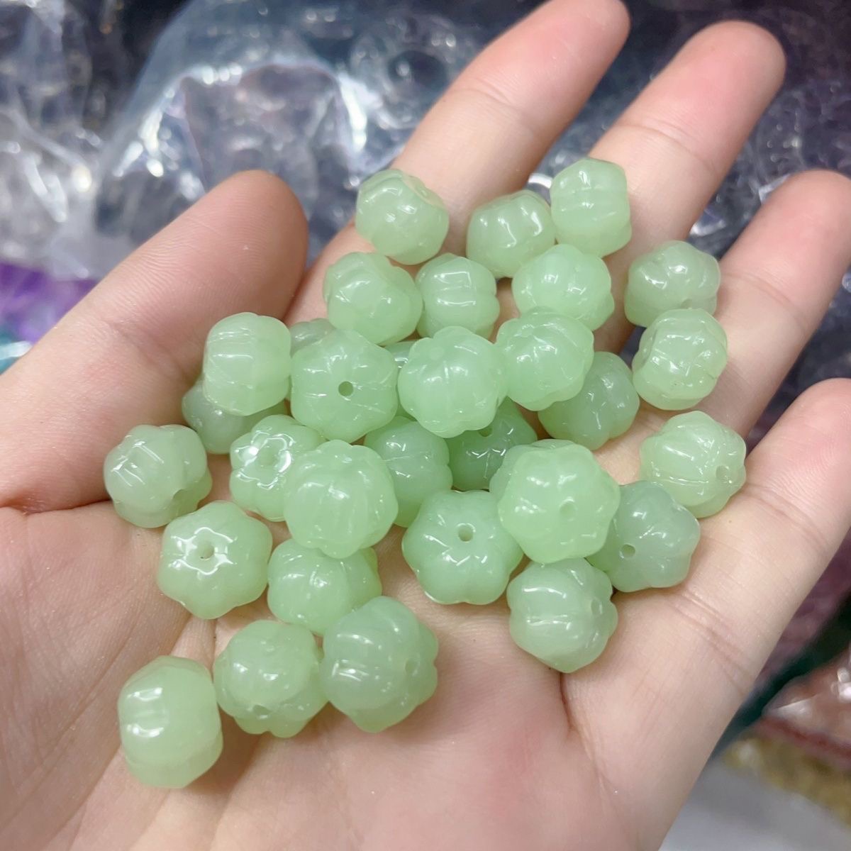 琉璃珠编织配件手工diy