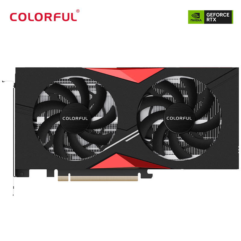 七彩虹战斧系列RTX4060 DUO游戏显卡电竞吃鸡高性能设计渲染办公