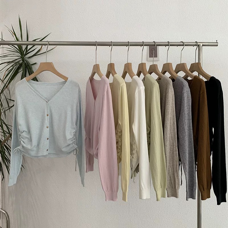 【6号店合集F820-F900】2024新款通勤百搭洋气宽松慵懒风毛针织衫女