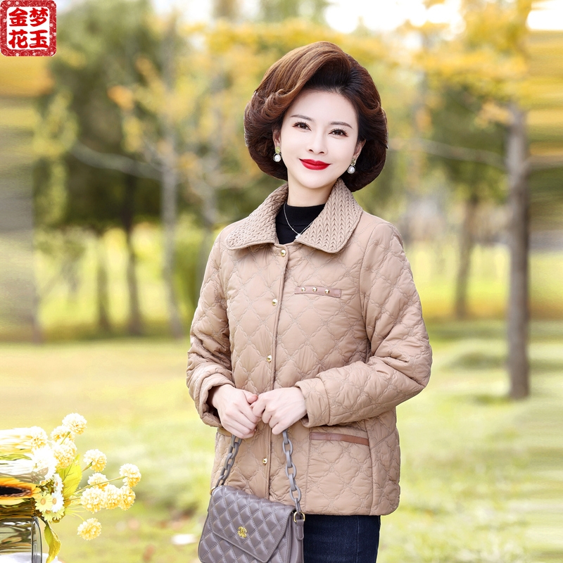 8066中年洋气外套女新衣休闲新服秋装香风加绒妈妈短款新款小时尚