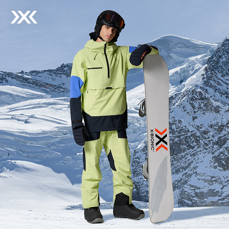 X-BIONIC  律动滑雪服男士保暖滑雪衣透气防风耐磨加厚XJM-21811N