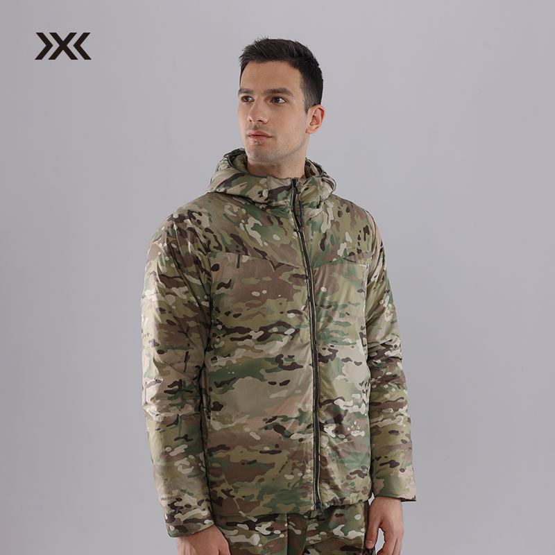 X-BIONIC MC战术海狸中厚棉服男士迷彩秋冬加厚保暖柔软XJM-21801