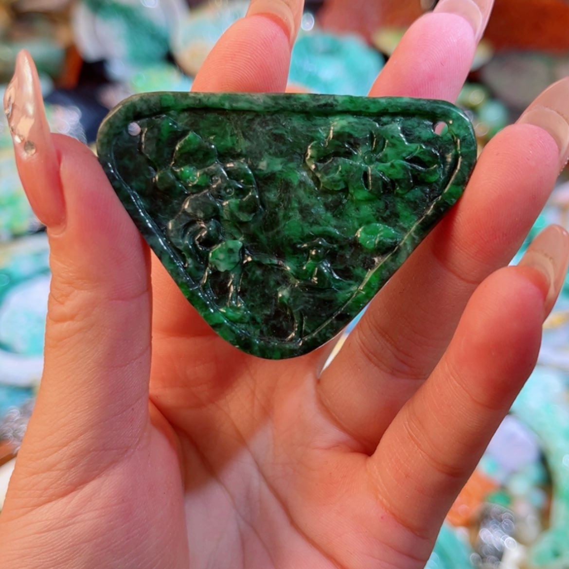 【闪购商品】定制翡翠未镶嵌待编织