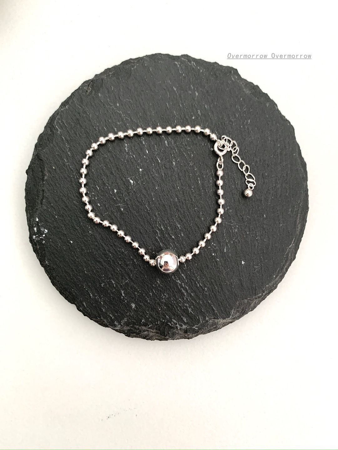 925银手链 光球手链16+3cm 19346