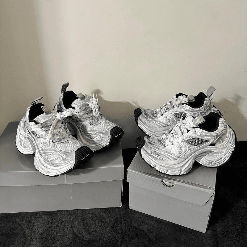 高版本10XL老爹鞋男女鞋2025秋季走秀潮鞋休闲做旧厚底透气运动鞋