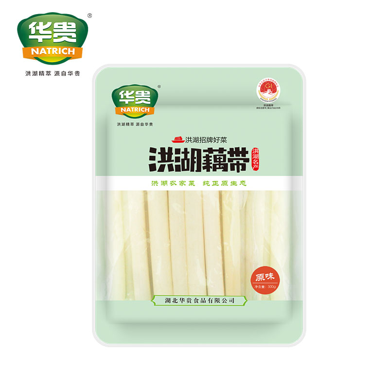 【华贵】原味藕带500g*3袋 洪湖藕带 农家清水藕带 清炒火锅私房菜