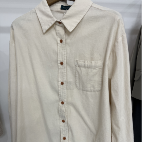 双鱼家~灯芯绒衬衫春秋休闲