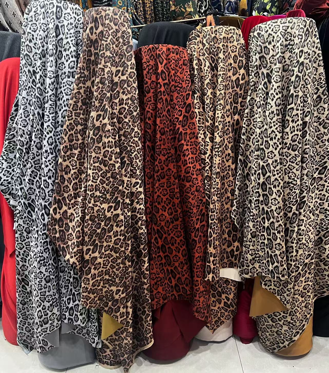 豹纹服装面料باۋۇر