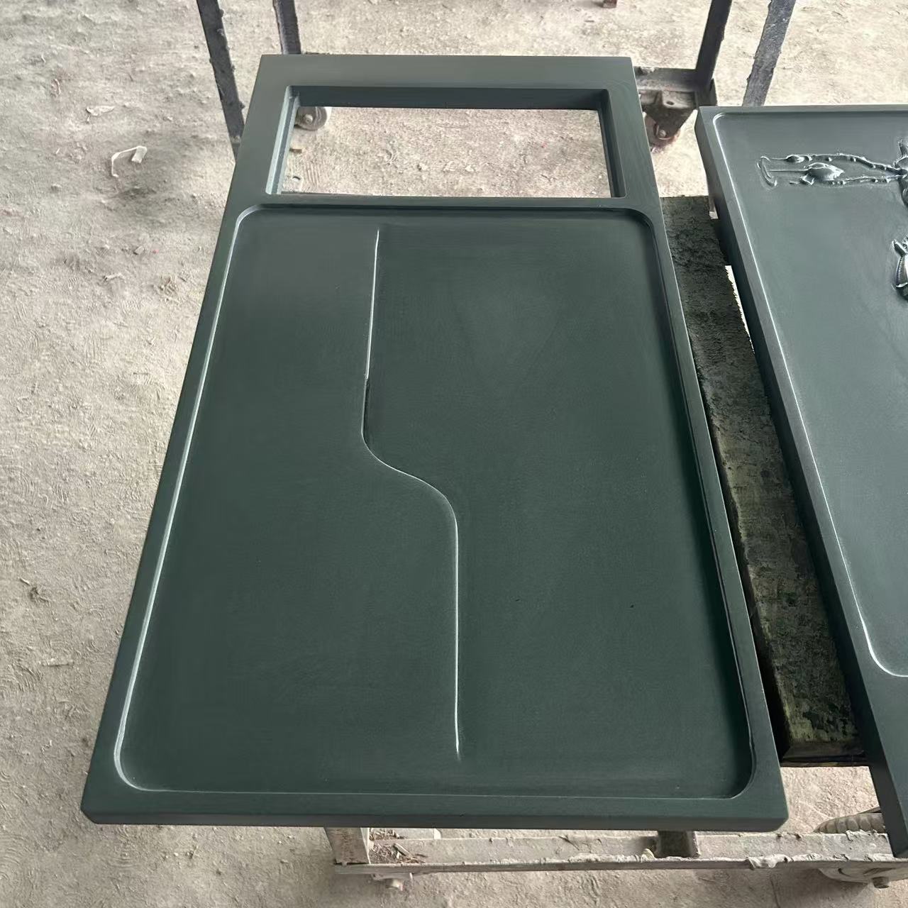 电器款  天罗绿天然整石茶盘带电器款可烧水大号排水茶盘简约大号