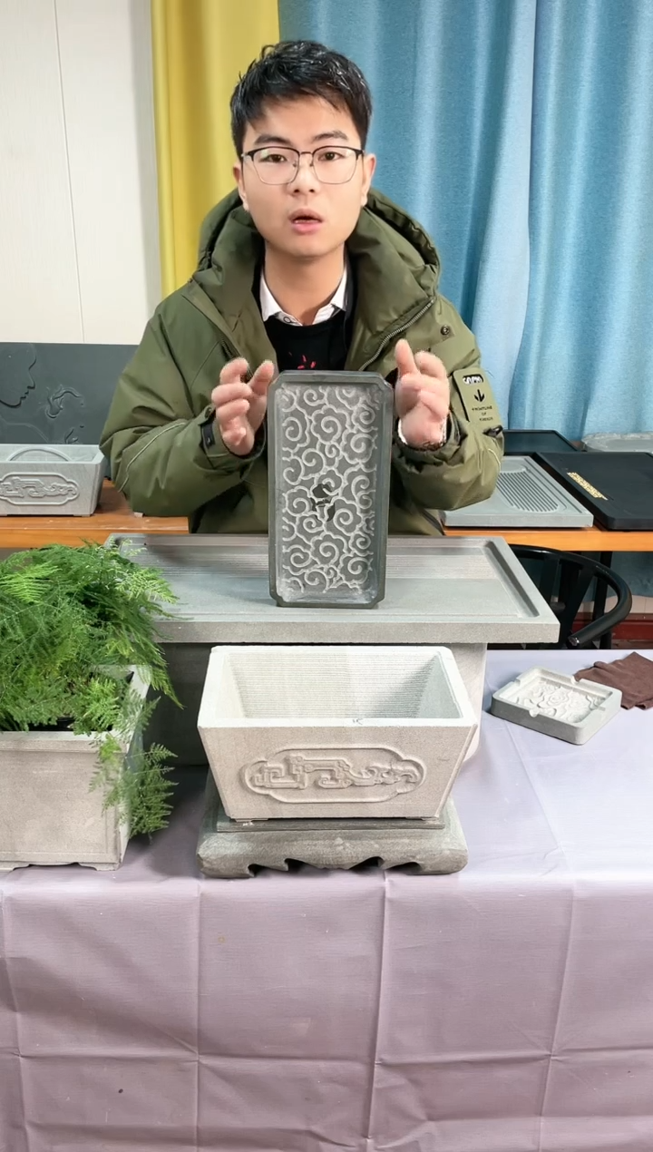 【闪购商品】青石整石整雕手工打磨，无涂层喷漆30*15*3