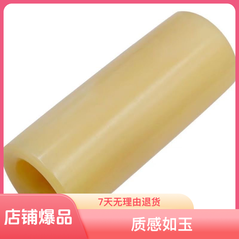 精美黄润原色骆驼骨圆桶吊坠手把件时尚创意配饰素款