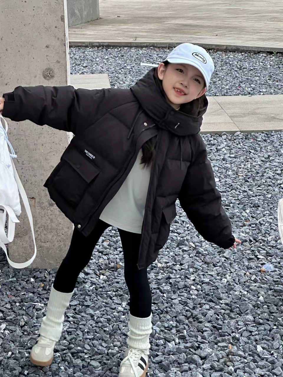 2024儿童冬季中长款羽绒服