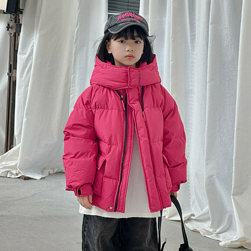 【呦奇】2024新款加厚90白鸭绒儿童羽绒服休闲外套U226018