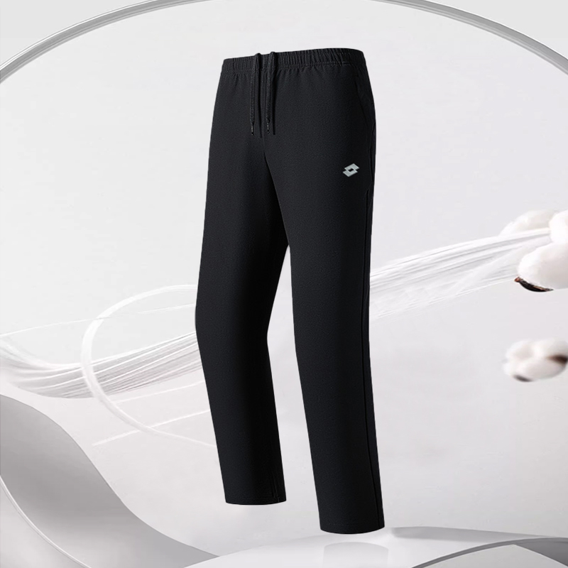 乐途运动长裤男正品秋冬新款宽松显瘦舒适弹力百搭跑步裤子休闲裤