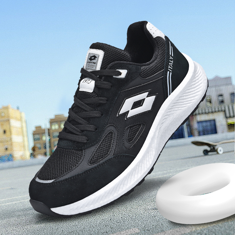 LOTTO/乐途【迈陆】情侣轻便透气轻软弹潮流网面运动鞋夏季软底休闲