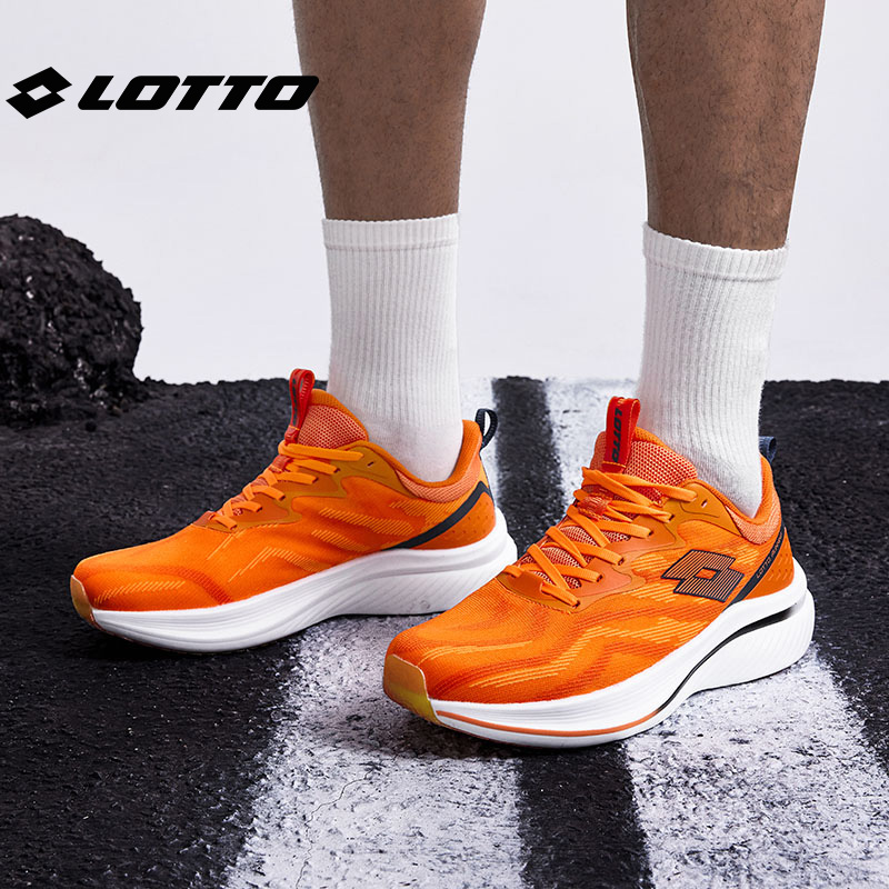 LOTTO/乐途碳板跑鞋【菱冻】情侣网面透气户外跑鞋减震运动鞋男1072