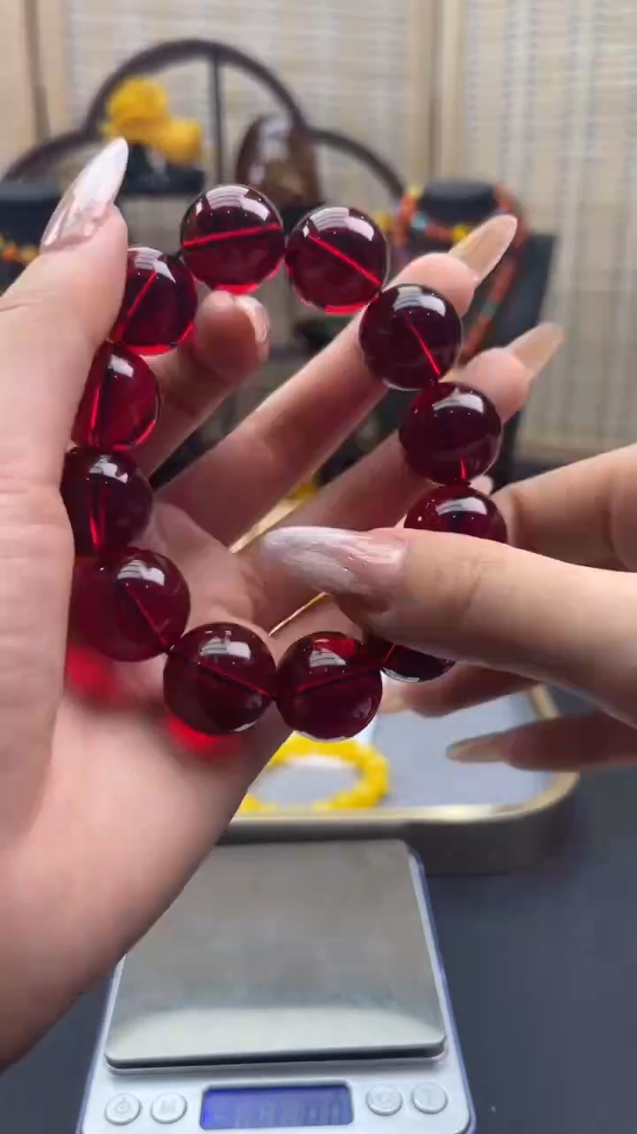 【闪购商品】琉璃毛衣链K41