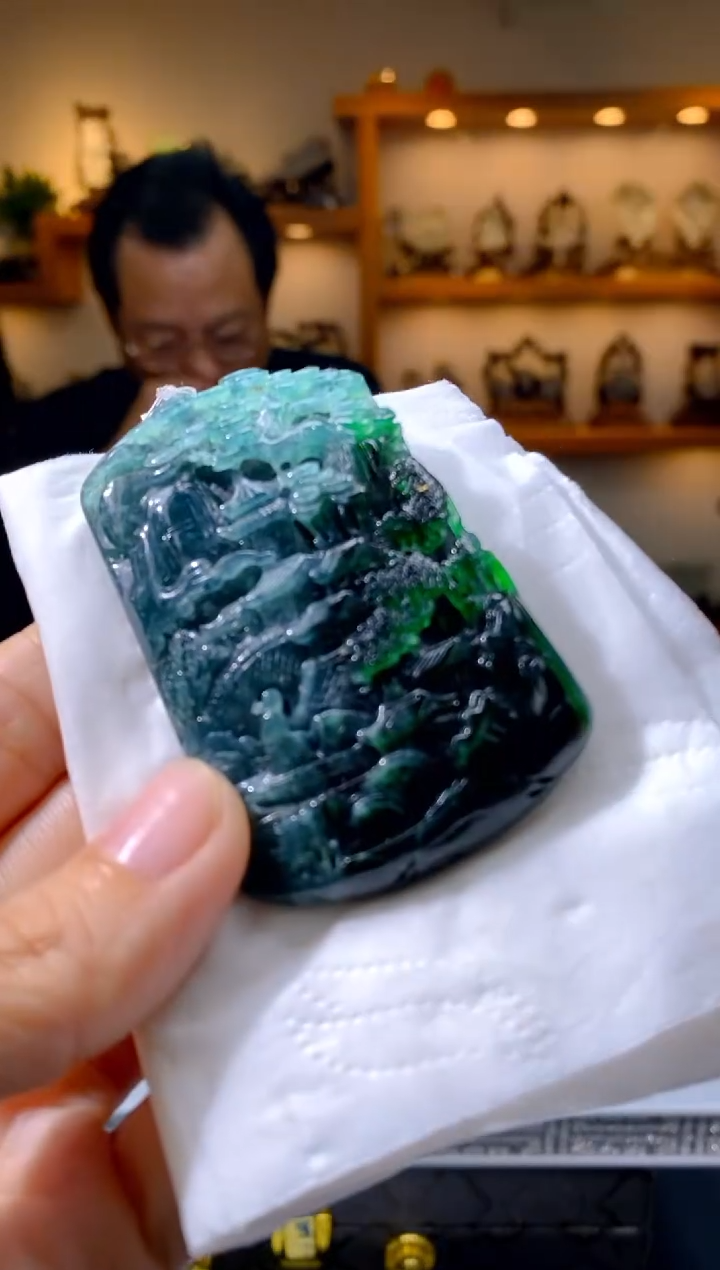 【闪购商品】定制翡翠未镶嵌翡翠MZ069