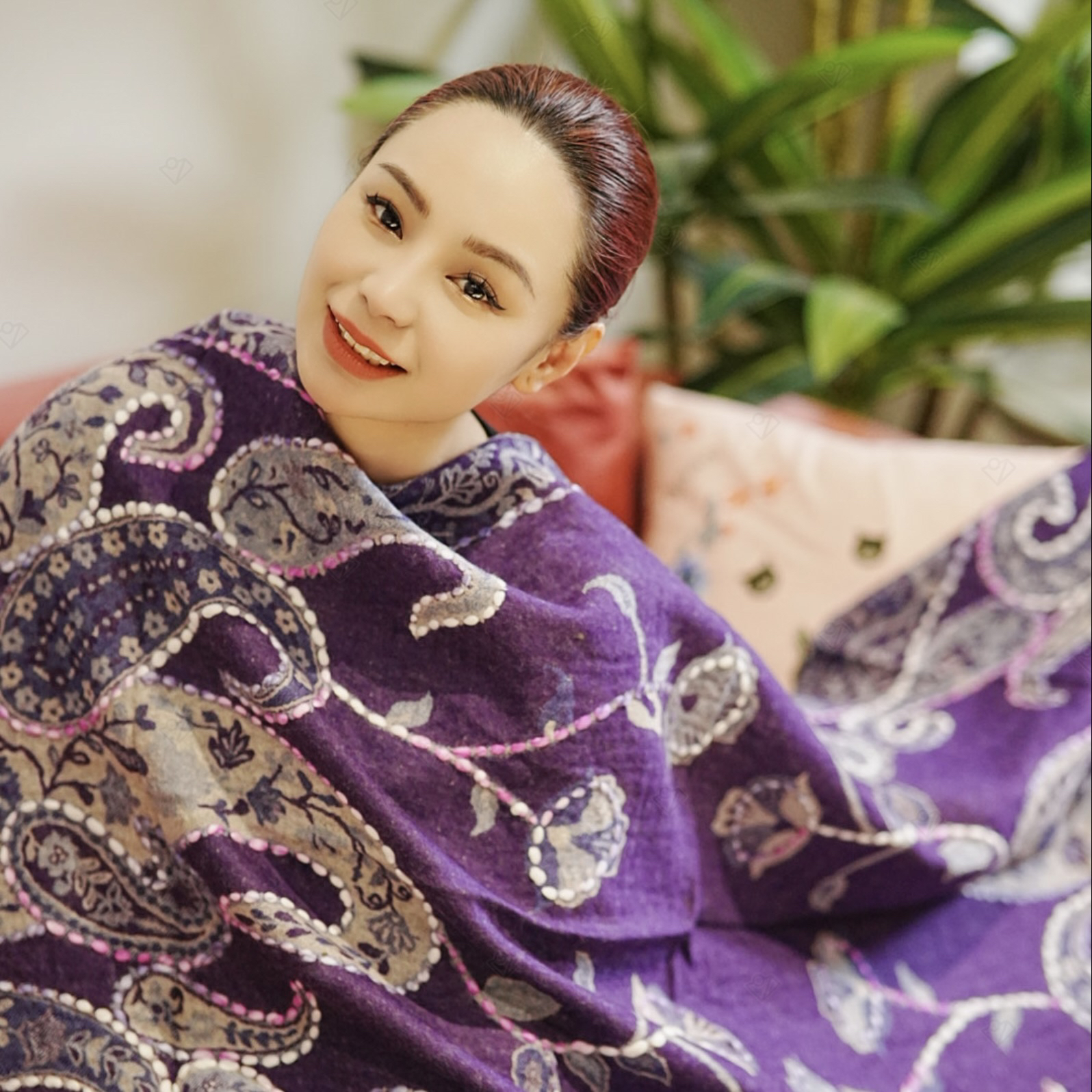 【小丁专属】百搭时尚长巾水煮围巾披肩 88002